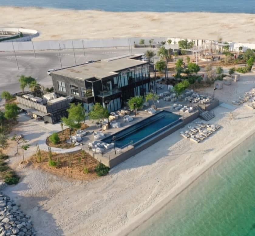 Cove Beach Abu Dhabi opens its doors